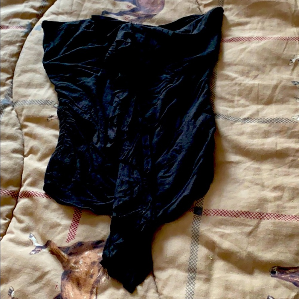 A black top.